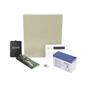 Kit Panel de Alarma / 48 Zonas / Monitoreo IP y 4G / Encriptación AES / Particiones / Control de Acceso / Gabinete con Batería 9Ah