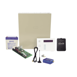 Panel de Alarma Híbrido / 48 Zonas / 3 Particiones / 8 Teclados / Comunicador Celular 4G / 1 Año Datos Ilimitados