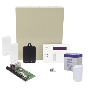 Panel de Alarma / 8 Zonas Programables / 40 Zonas Inalámbricas / Teclado Alfanumérico / Receptor Inalámbrico Integrado / IP y 4G / Encriptación AES