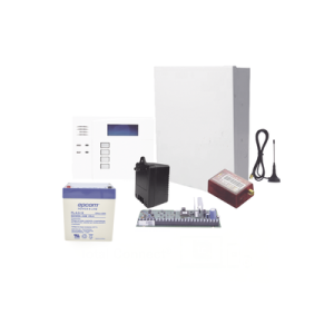 Panel de Control de Alarma / 8 Zonas Programables / 48 Usuarios / 2 Particiones / Comunicador 4G LTE-M / Batería 4Ah / Transformador 16.5Vca