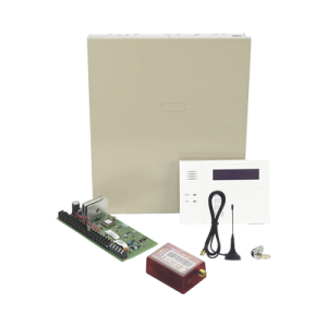 Kit Panel de Alarma Híbrido / 48 Zonas / Comunicador 3G/4G / Teclado 6160RF Inalámbrico / 250 Eventos en Memoria / 8 Teclados Soportados
