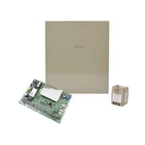 Panel de Alarma Híbrido / 86 Zonas / Cableado, Inalámbrico y V-Plex / 8 Particiones / 750 mA Auxiliar / 31 Dispositivos Periféricos