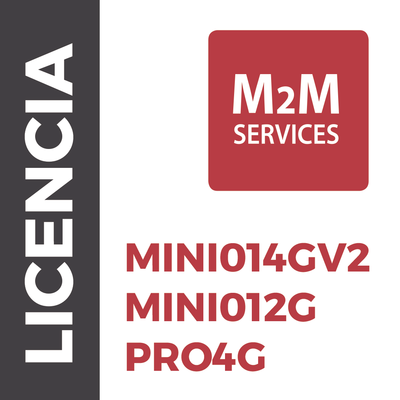 Licencia de Servicio M2M / 1 Año / Comunicación Ilimitada / Activación por Código / Compatible con MINI014GV2, MINI012G y PRO4G - Image 2