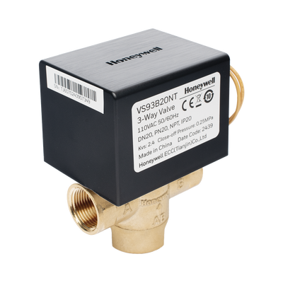 Válvula de Control Eléctrica / 1/2" NPT / 3 Vías / DN20 / PN20 / 110 V CA / Retorno por Resorte NC - Image 2