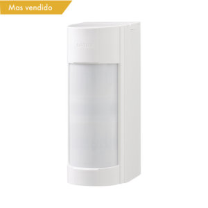 Detector PIR Exterior / 12 m (39.4 ft) / 90° Cobertura / IP55 / SMDA / 16 Zonas Análisis