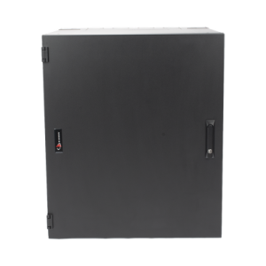 Gabinete de Montaje en Pared / Acero 14/16 Gauge / Capacidad 91 kg (200 lb) / 12U-18U-24U / Profundidad 610-762 mm (24-30 in) / IP20 / NEMA Tipo 1