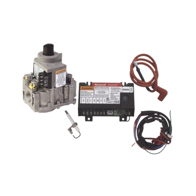 Convertidor de Piloto Permanente a Intermitente / 270 kBtuh / Gas Natural y LP / Cierre 100% Seguro / Retraso Reintento 6 min / 100x138x67 mm