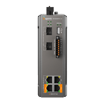 Switch Industrial Administrable / Gigabit con 2 Puertos PoE bt / 2 Puertos PoE af/at / 2 SFP 2.5Gbps / Soporta RS485 / Presupuesto PoE 120W - Image 3