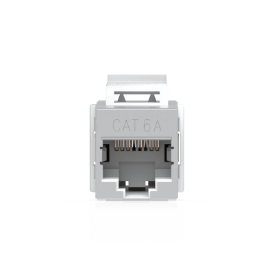 Acoplador Keystone / Cat6A Pasante / 10 Gbps / PoE / Snap-In / Paquete 12 Piezas - Image 4