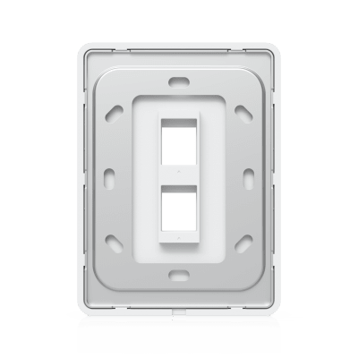 Placa Keystone Universal / 2 Puertos / Superficie Pintable / Montaje Vertical / 4 Piezas - Image 6