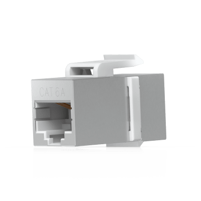 Acoplador Keystone / Cat6A Pasante / 10 Gbps / PoE / Snap-In / Paquete 12 Piezas - Image 6