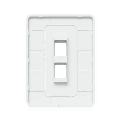 Placa Keystone Universal / 2 Puertos / Superficie Pintable / Montaje Vertical / 4 Piezas - Image 7