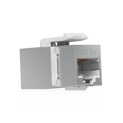 Acoplador Keystone / Cat6A Pasante / 10 Gbps / PoE / Snap-In / Paquete 12 Piezas - Image 7
