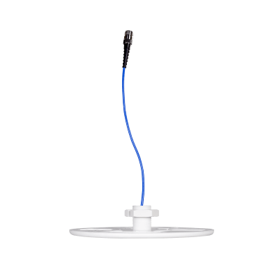 Antena Omnidireccional de Techo Interior / Multibanda 600-6000 MHz / 5 Bandas Celulares y WiFi / Ultra Bajo Perfil 8 mm / Ganancia 4-7 dBi / Cable Plenum 30 cm (11.8 in) / Conector N-Hembra - Image 3