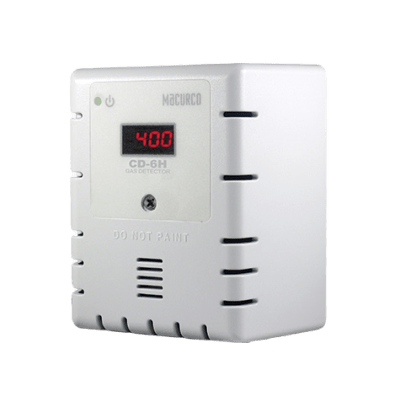 Detector y Controlador de CO2 / 0-2000 ppm / Doble Relevador / Salida 4-20 mA / Activación 600-1500 ppm / Pantalla Digital - Image 4