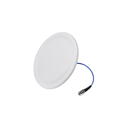 Antena Omnidireccional de Techo Interior / Multibanda 600-6000 MHz / 5 Bandas Celulares y WiFi / Ultra Bajo Perfil 8 mm / Ganancia 4-7 dBi / Cable Plenum 30 cm (11.8 in) / Conector N-Hembra - Image 4