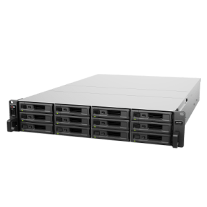 Unidad de Expansión Synology RX1225RP | 12 Bahías para Unidades 3.5" y 2.5" SATA HDD/SSD | Intercambio en Caliente | Fuente de Alimentación Redundante | Compatible con Synology DSM .