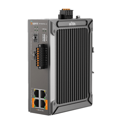 Switch Industrial Administrable / Gigabit con 2 Puertos PoE bt / 2 Puertos PoE af/at / 2 SFP 2.5Gbps / Soporta RS485 / Presupuesto PoE 120W - Image 2