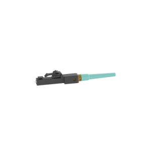 Conector LC de Empalme por Fusion OmniSplice™, Para Fibra Óptica Multimodo 50/125µm OM3/OM4/OM5, Color Aqua