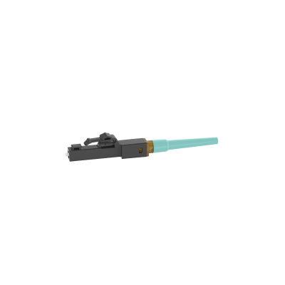 Conector LC de Empalme por Fusion OmniSplice™, Para Fibra Óptica Multimodo 50/125µm OM3/OM4/OM5, Color Aqua - Image 2