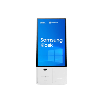 Kit de Kiosco con Pantalla de 24" touch para punto de venta / Sistema Operativo Windows IoT / incluye impresora térmica en el Dockable CYKM24CPXZA / compatible con terminal bancaria
