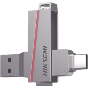 Memoria USB Dual de 16GB / USB-C y USB-A / Transferencia de Alta Velocidad / Metálica / Compatible con Dispositivos Móviles, Windows, Mac y Linux