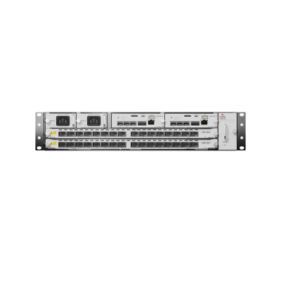 OLT Modular tipo Chasis GPON/XGS-PON Combo,1 Tarjeta de Servicio de 16 Puertos GPON, 2 Ranuras, 2 Fuentes de Alimentación AC, 2 UR - Image 2