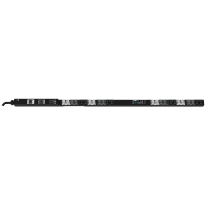 PDU G6 Monitoreable y Switchable (MS) para Distribución de Energía, Enchufe de Entrada IEC 60309 3P+N+E 6h 30A/32A, Con 24 Salidas C13/C15 y 24 C13/C15/C19/C21, de Instalación Vertical, 240 Vca, 32 Amp