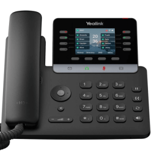 Teléfono IP Empresarial / 12 Líneas SIP / Pantalla Color 2.8" / Audio HD / PoE / USB 2.0
