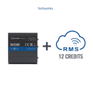 Router Celular Industrial / 4G LTE Cat 4 / 150 Mbps / Wi-Fi 2.4 GHz / -40°C a 75°C / Gestión RMS 1 Año