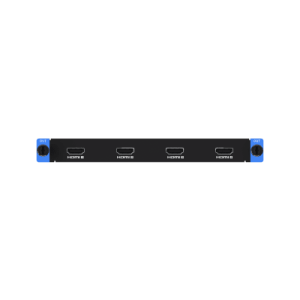 Tarjeta de Salida HDMI / 4 Canales / 4K por Puerto / 16 Capas Video Wall / Audio HDMI / HDMI 1.4