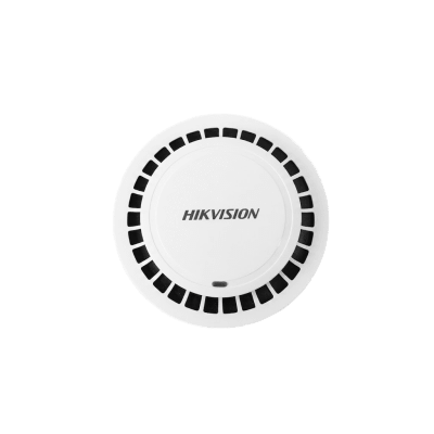 Detector de Humo Convencional / Fotoelectrico / 24 VCD / Perfil Bajo 100 x 55 mm / Interior / Compatible con Paneles HikFire