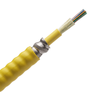 Cable de Fibra Óptica / 12 Hilos / Monomodo OS2 / Interior / Armado Tight Buffered 900 µm / OFCR Riser / Precio Por Metro