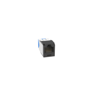 Conector Jack RJ45 / Categoría 6A / Sin Blindaje / Terminación sin Impacto / Gel Anti-Corrosión / 22-26 AWG / Negro