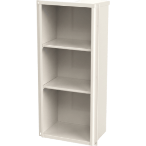 Gabinete Abierto / 3 Niveles / Sin Puerta / Acero Galvanizado / 400 x 1060 x 300 mm (15.7 x 41.7 x 11.8 in)