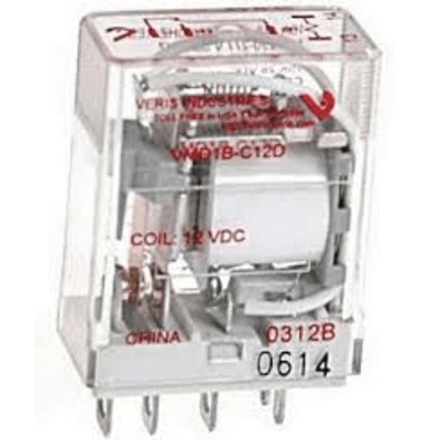 Relevador / 15A SPDT / Bobina 24VAC / Carril DIN / 69mm Alto - Image 2