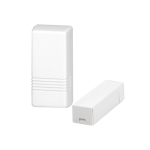 Transmisor Inalámbrico para Puerta/Ventana / Doble Entrada Cableada y Reed Switch / Supervisión Automática / Batería Litio 3V / 78 x 40 x 30 mm