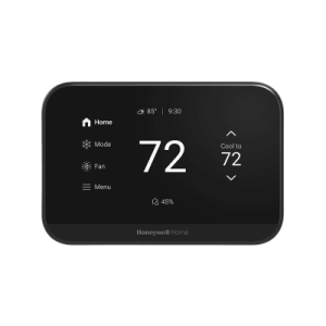 Termostato Inteligente / Pantalla Táctil 4.3 pulgadas / Wi-Fi + Bluetooth + Matter / Control 3H/2C Bomba de Calor o 2H/2C Convencional / Sensor de Humedad / Certificación ENERGY STAR
