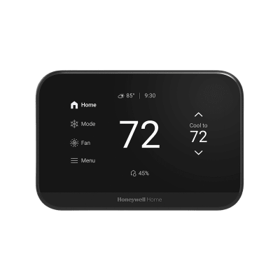 Termostato Inteligente / Pantalla Táctil 4.3 pulgadas / Wi-Fi + Bluetooth + Matter / Control 3H/2C Bomba de Calor o 2H/2C Convencional / Sensor de Humedad / Certificación ENERGY STAR