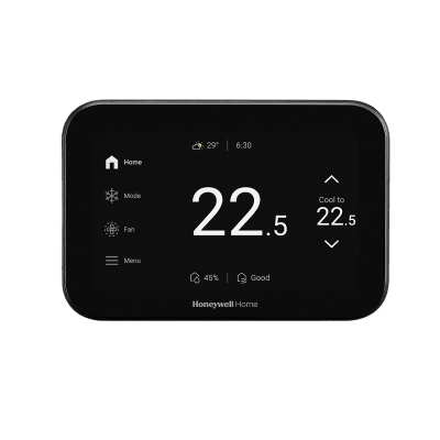 Termostato Inteligente / Pantalla Táctil 5" (12.7 cm) / 4H-2C Bomba de Calor / 3H-3C Convencional / Sensores IAQ / Wi-Fi + Bluetooth + Matter + Redlink / Control Video Doorbell - Image 2