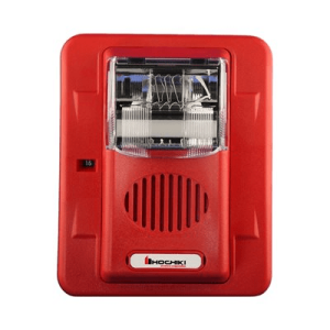 Sirena Estrobo / 12 Vcd / Multi-Candela 15-75 cd / Montaje en Pared / 4.17 x 3.77 x 2.08 pulgadas / Rojo