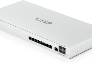 UISP Router Pro – Router 10 GbE para ISP con Switch Capa 2 Integrado, Enrutamiento Avanzado y Rendimiento NAT de hasta 9.5 Gbps