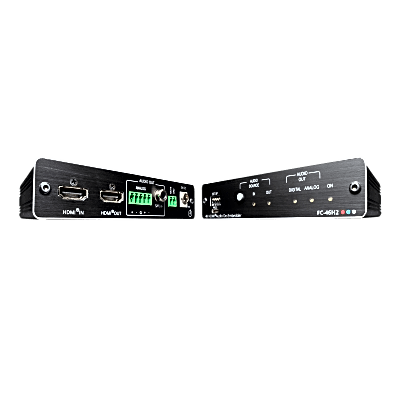 Desembebedor de Audio HDMI Profesional | 4K/60 UHD (4:4:4) | 18 Gbps | HDR | HDCP 2.2 | Salidas S/PDIF y Audio Balanceado | ARC | Gestión EDID Inteligente | Kramer re-Klocking | DigiTOOLS Compacto - Image 2