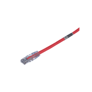 Cable de Parcheo TX6, UTP Cat6, 24 AWG, CM/LSZH, Color Rojo, 1 ft